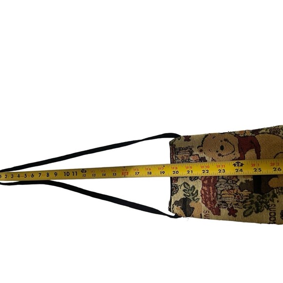 Disney WINNIE THE POOH TIGGER TAPESTRY CROSBODY BAG Handmade RARE - Picture 6 of 15